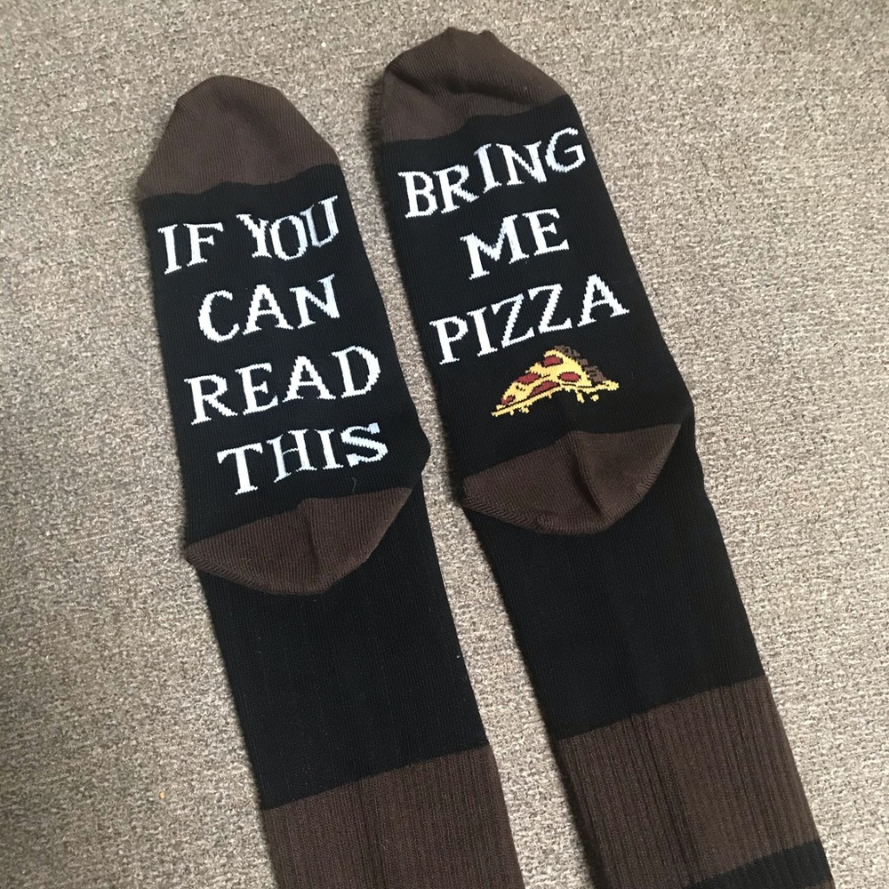 Bring me 🍕 Unisex Socks. NEW. Unisex. Size 9-12